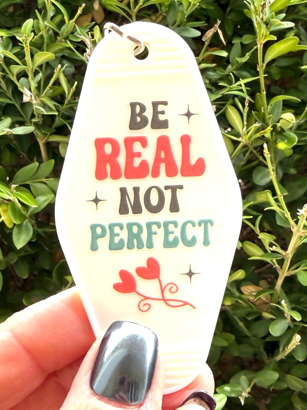 Vintage style motel key 3.5 inch keychain inspirational gift idea